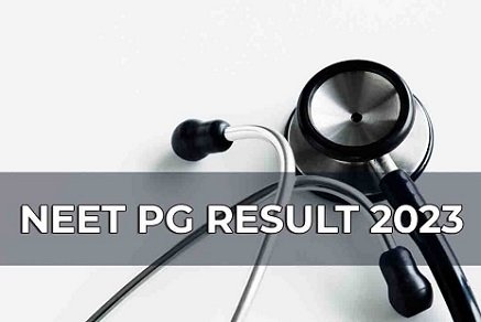 NEET PG 2023 Result Out